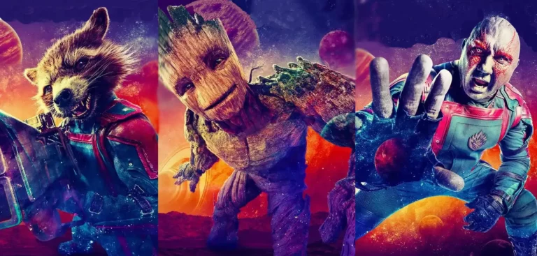 Nine major character posters for Guardians of the Galaxy 3