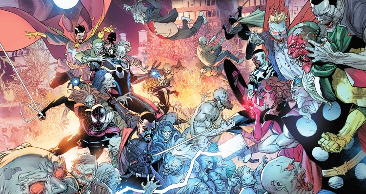 Marvel reveals their vampire-themed crossover, Blood Hunt, at NYCC.