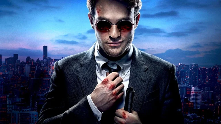 In new set photos for Daredevil Born Again, Matt Murdock reunites with Foggy and Karen. In new set photos for Daredevil Born Again, Matt Murdock reunites with Foggy and Karen.