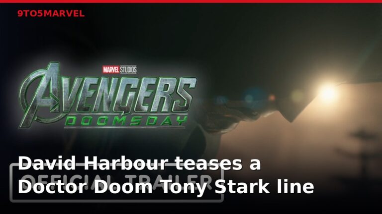 David Harbour teases a Tony Stark line in Avengers Doomsday