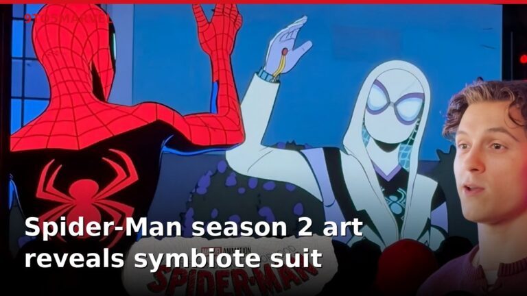 Spider-Man season 2 art reveals comic accurate symbiote suit