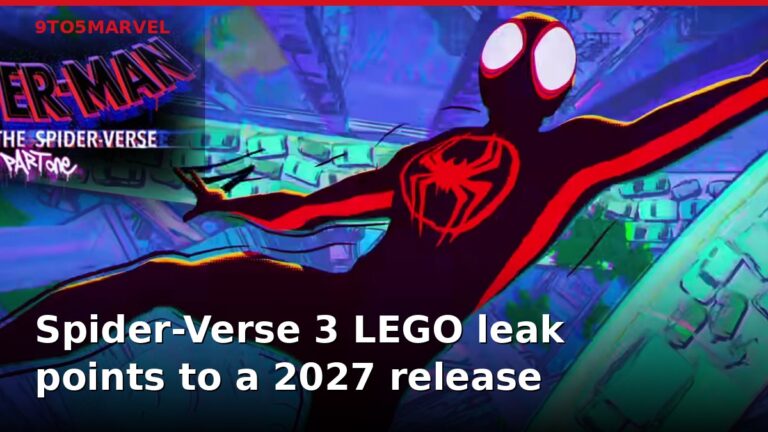 Spider-Verse 3 LEGO leak points to a 2027 release